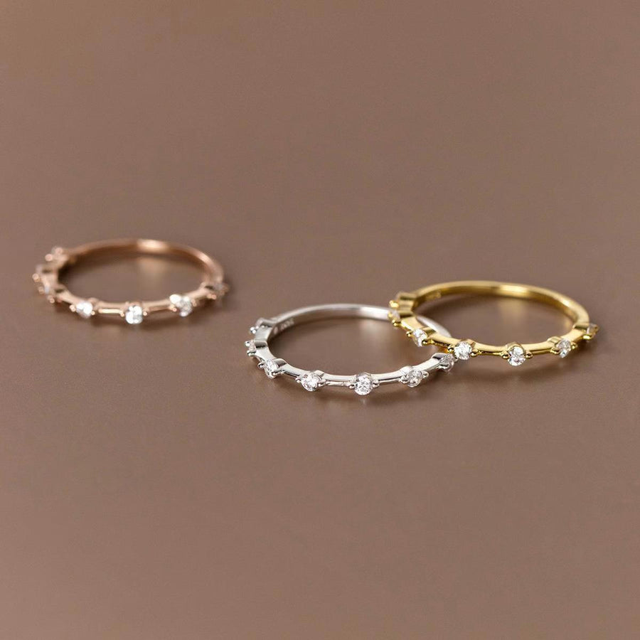 Ultra Thin Floating Eternity Ring