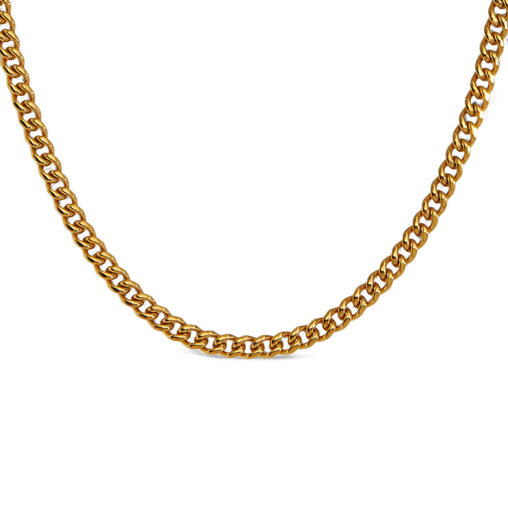 3mm Cuban Chain Necklace