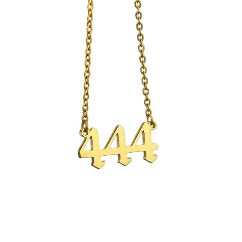 Dainty Angel Number Necklace