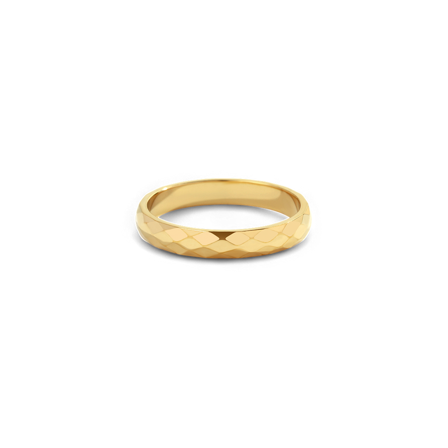 Delikat hamret ring