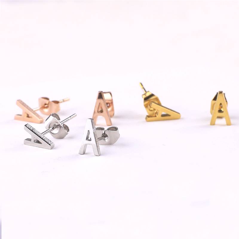 The Skinny Initial Earrings