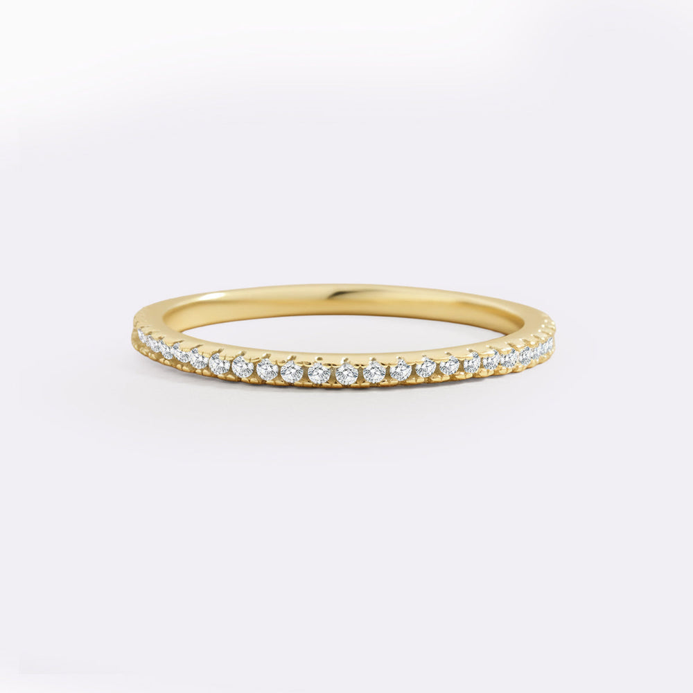 Evighetsring med diamanter