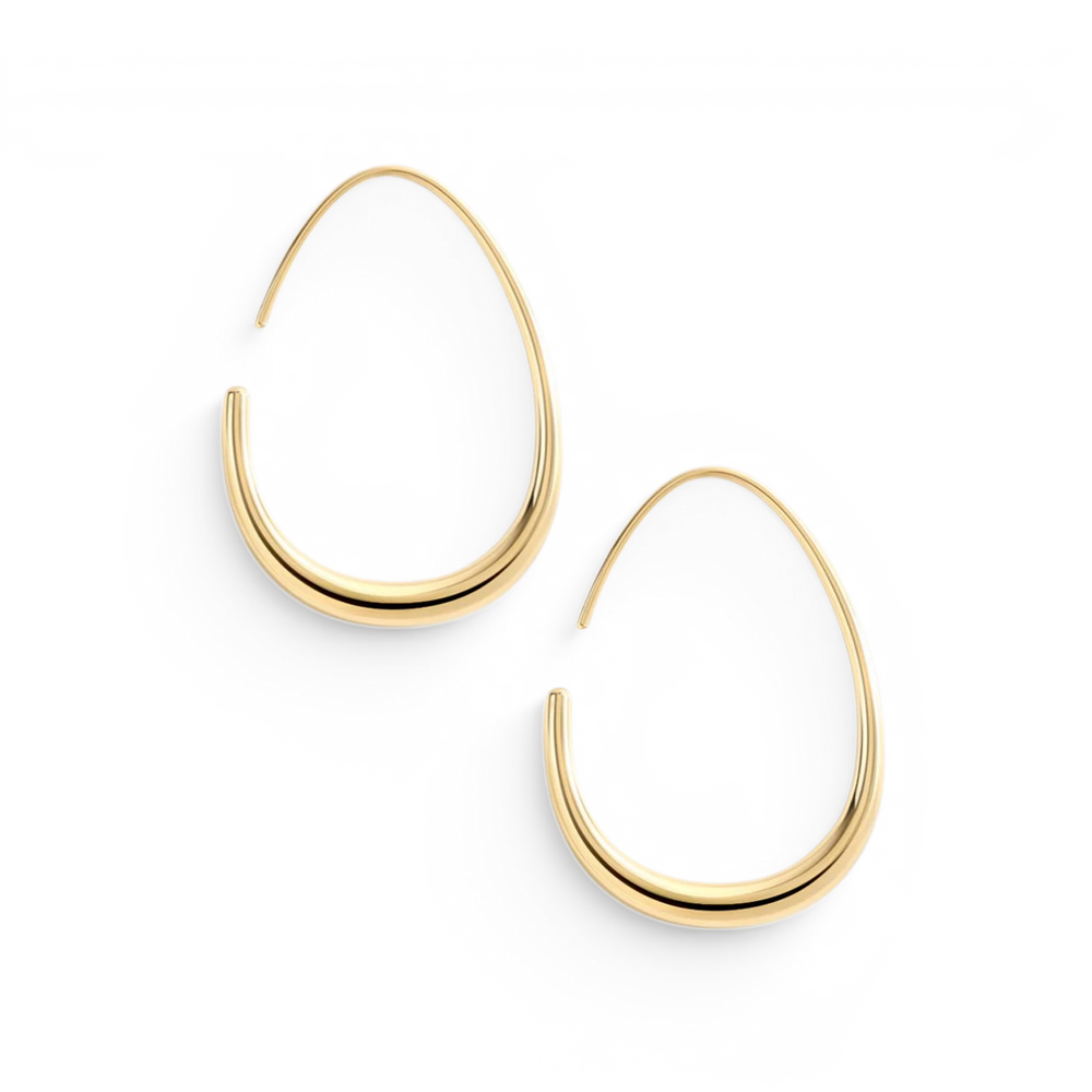 Fluid ringörhängen