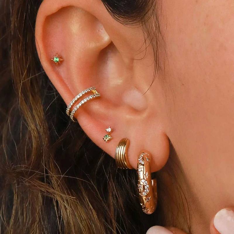 Moon and Stars kuplede hoops