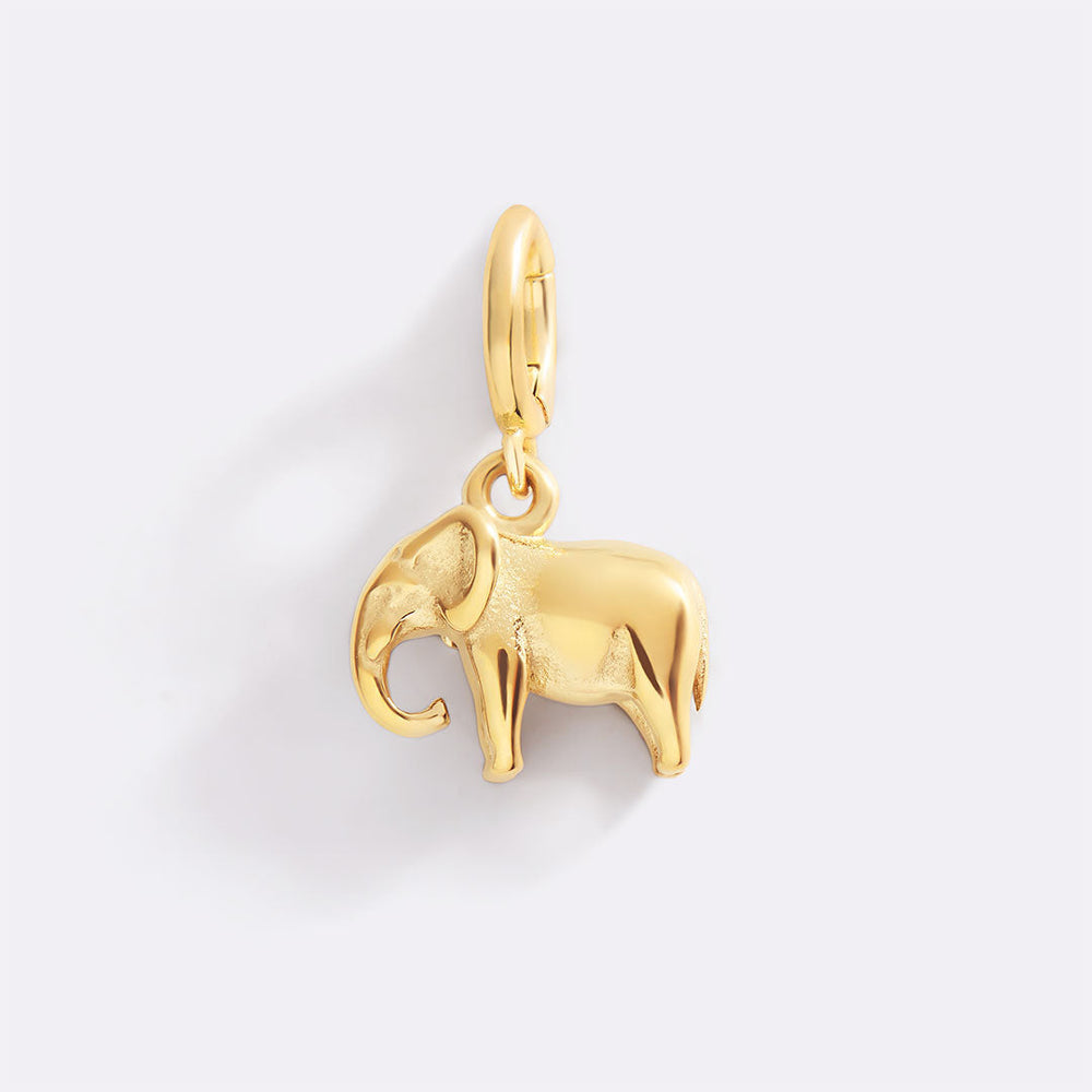 Lykkeelefant-charm