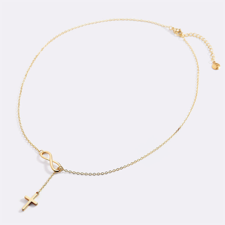 Halsband med evighetskorshänge