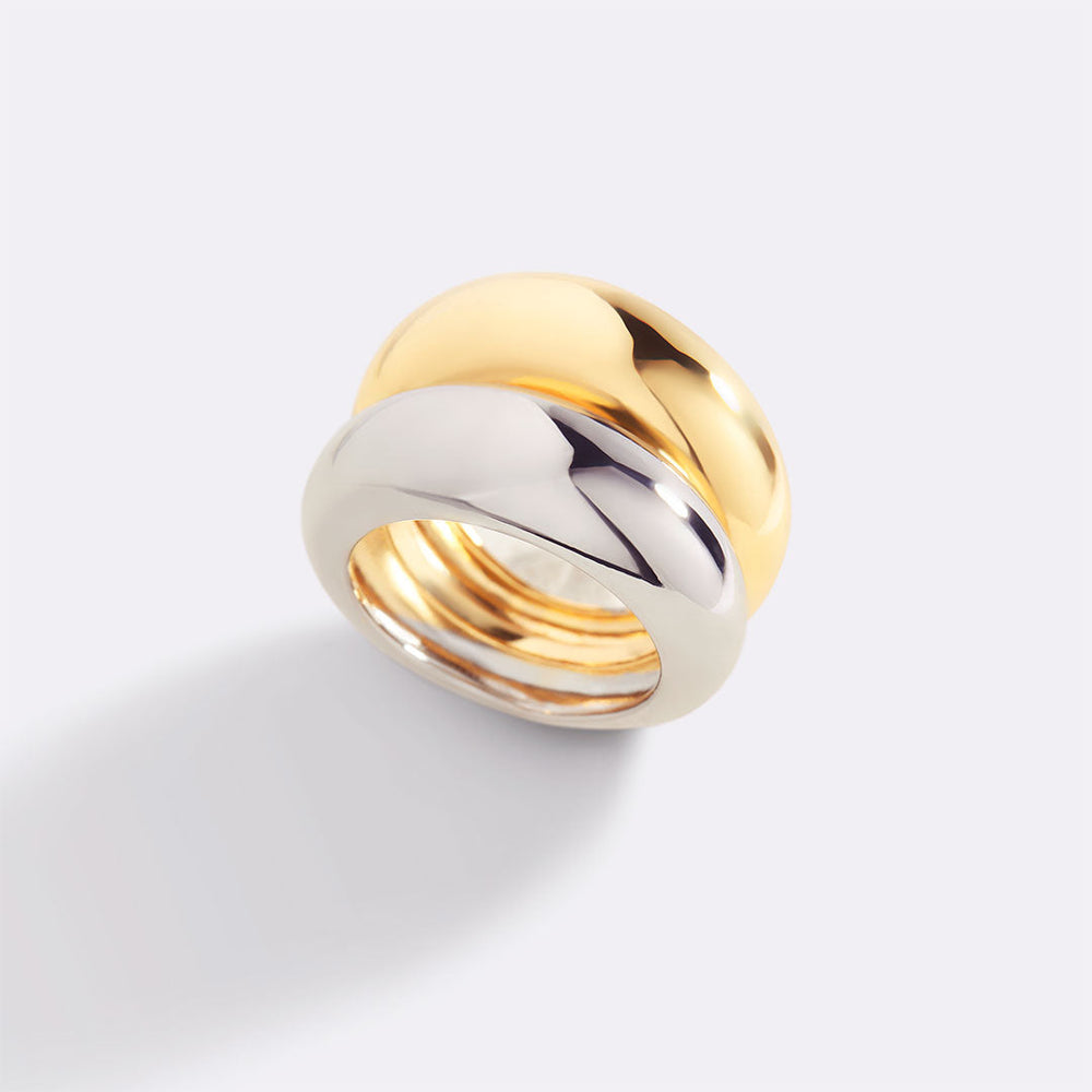Merge ring i blandede metaller