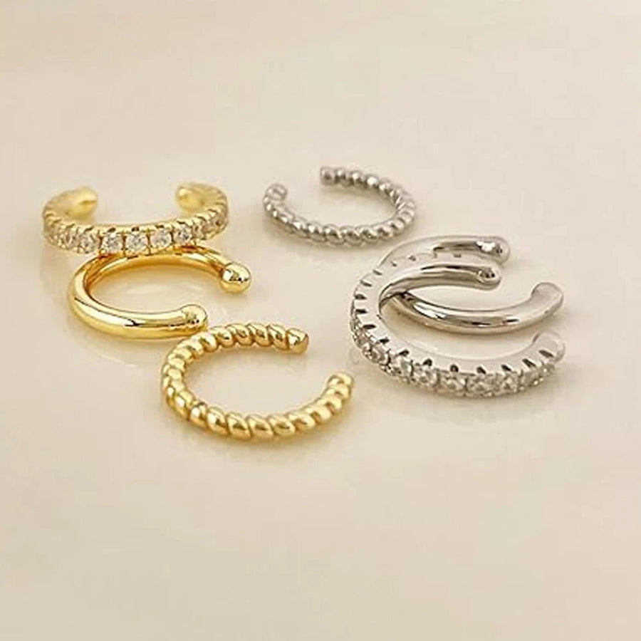 Ren örhängen i guldplätering eller 925 sterlingsilver – bild 7