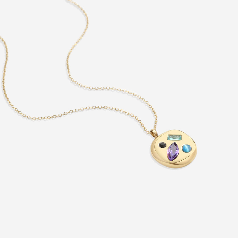 Halsband med födelsedagshänge