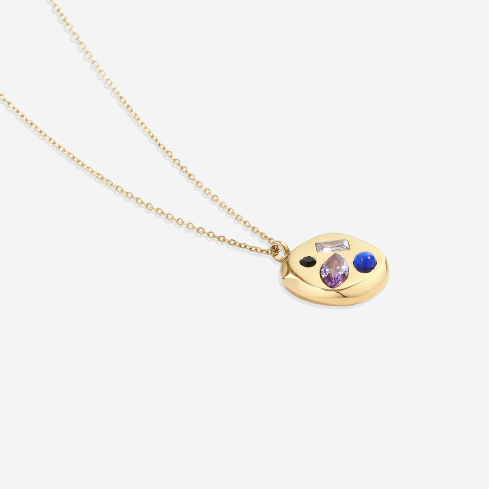 Halsband med födelsedagshänge