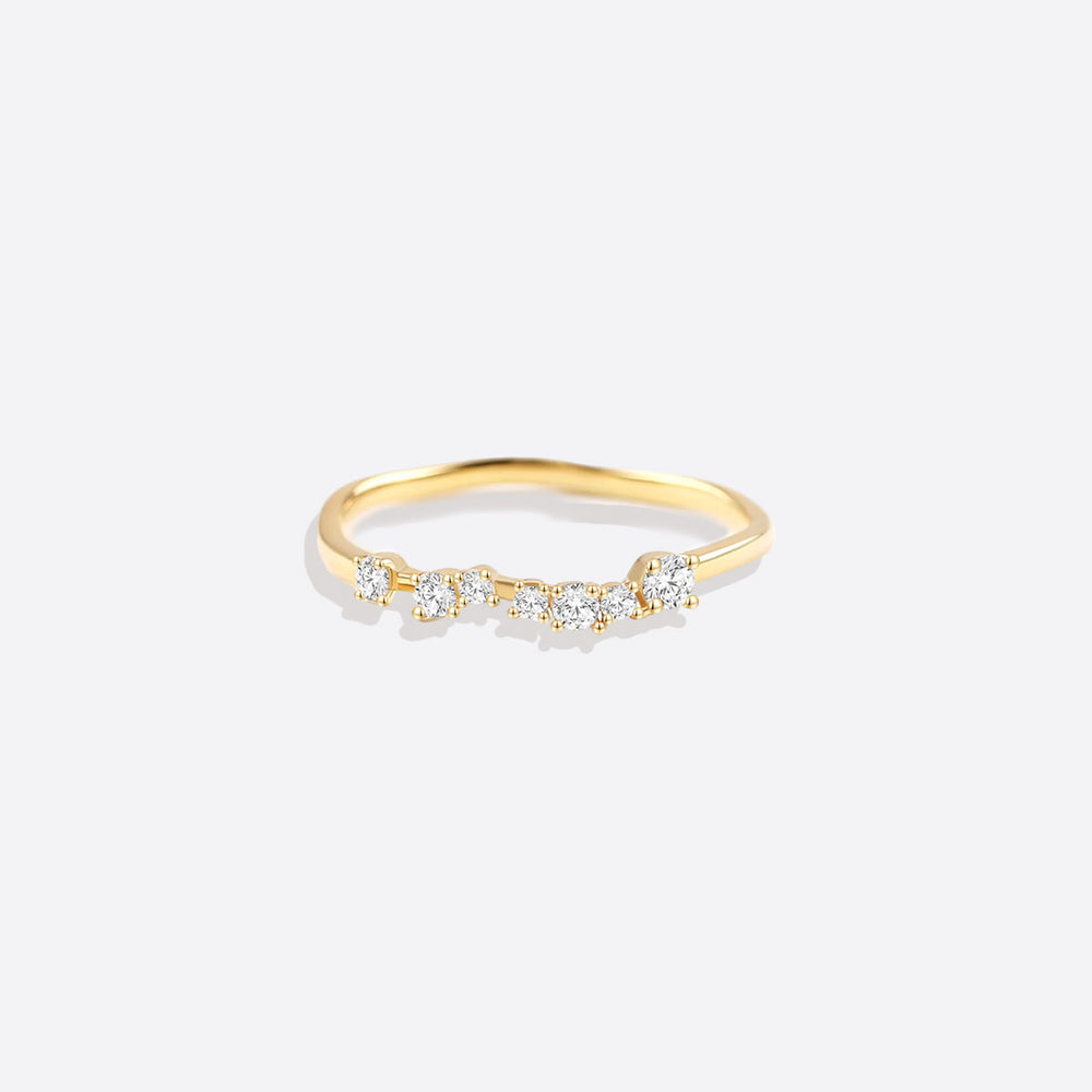 Shimmer diamantring