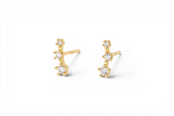 Sparkling Mini Climber Studs