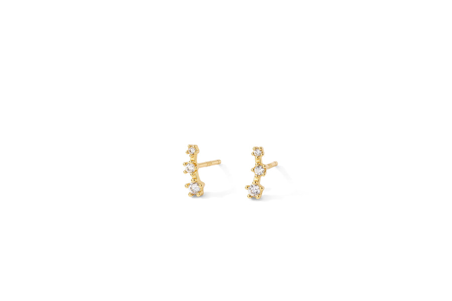 Sparkling Mini Climber Studs