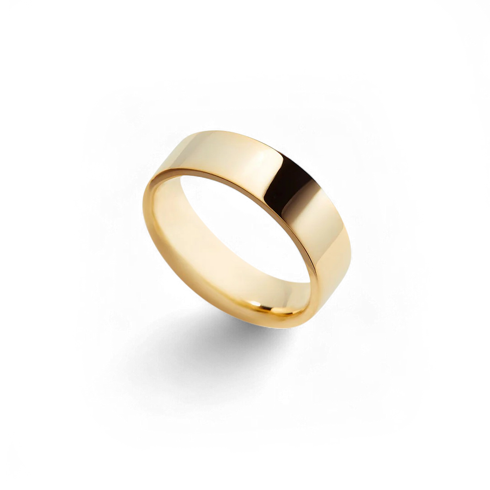 Gold Statement Stacking Ring