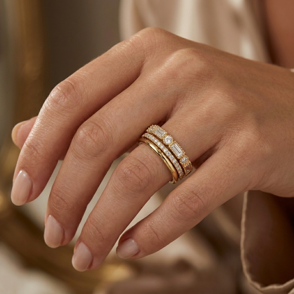Vintage ringstabel