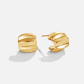 Elsa bølgete mini-hoops