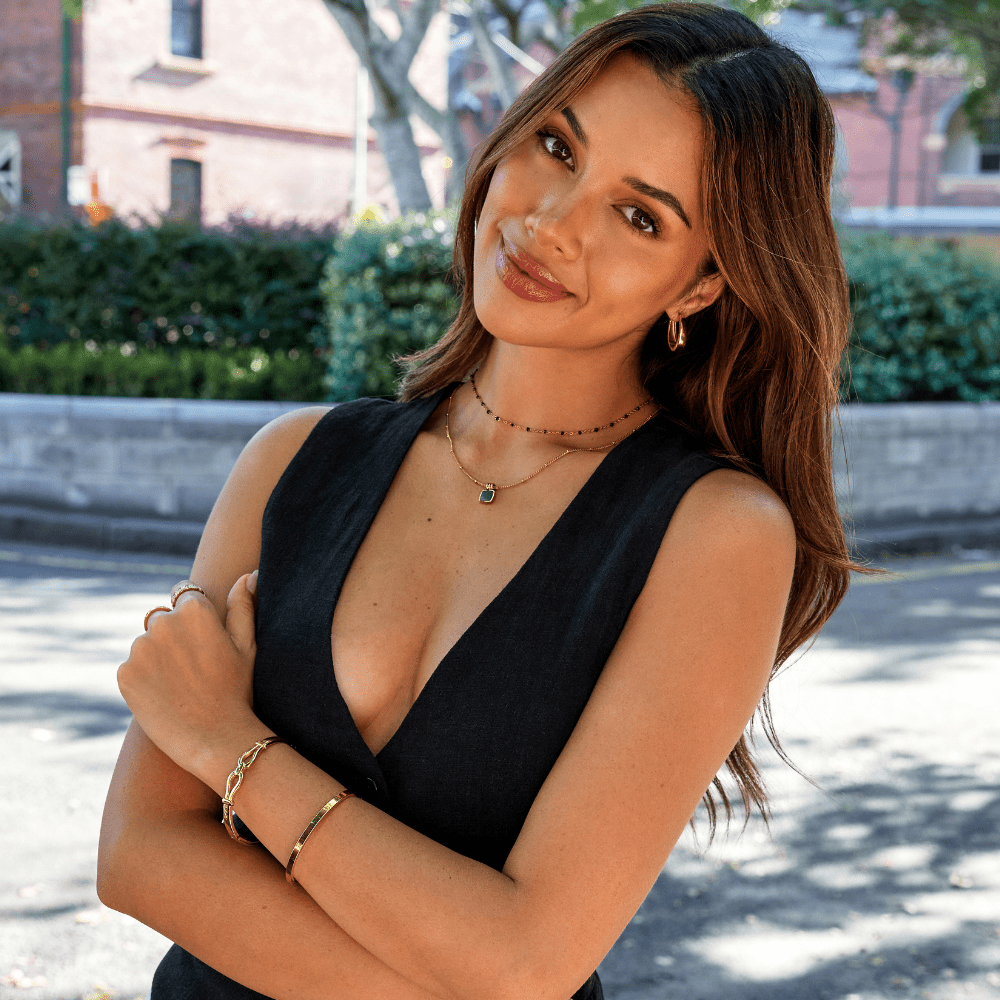 Felicity 18K gullbelagt armring – bilde 3