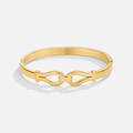 Felicity gullfarget armring