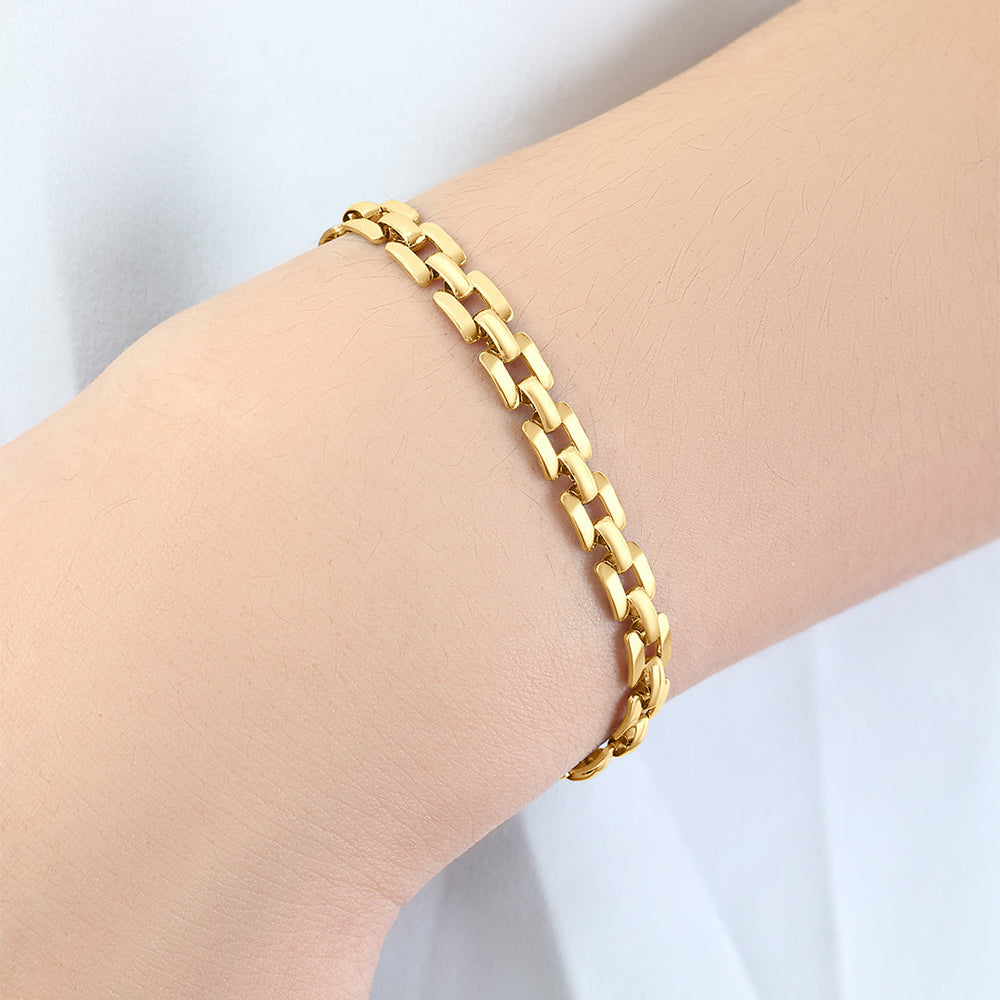Timepiece leddkjede-armbånd