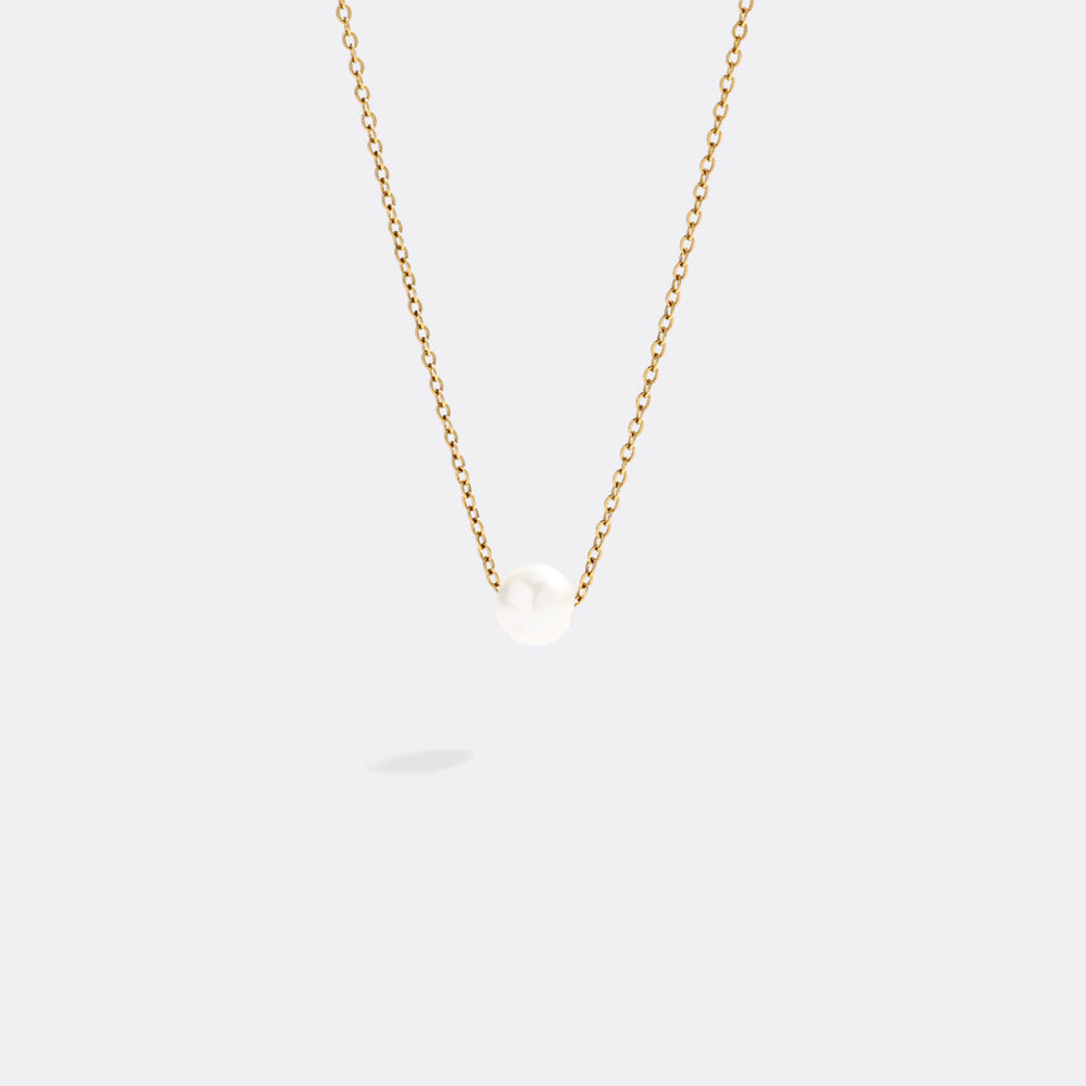 Floating Pearl Necklace