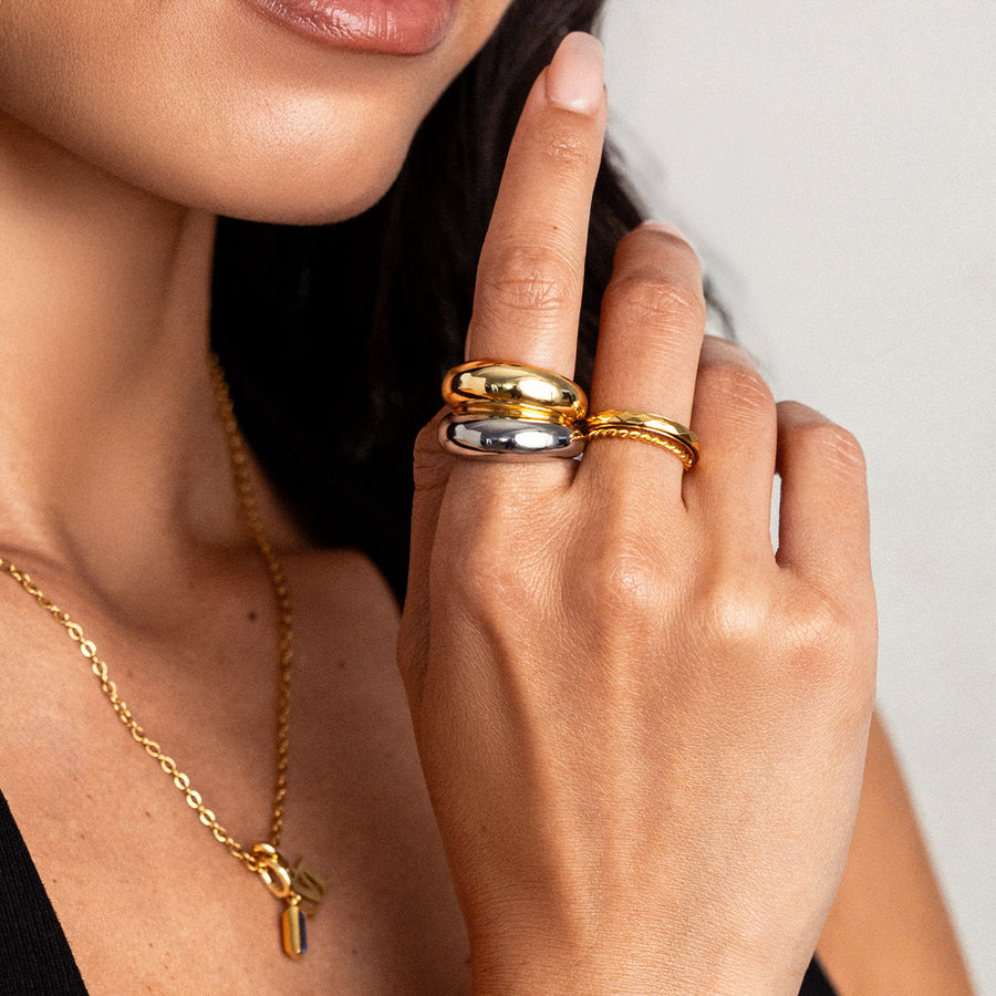 Merge ring i blandede metaller