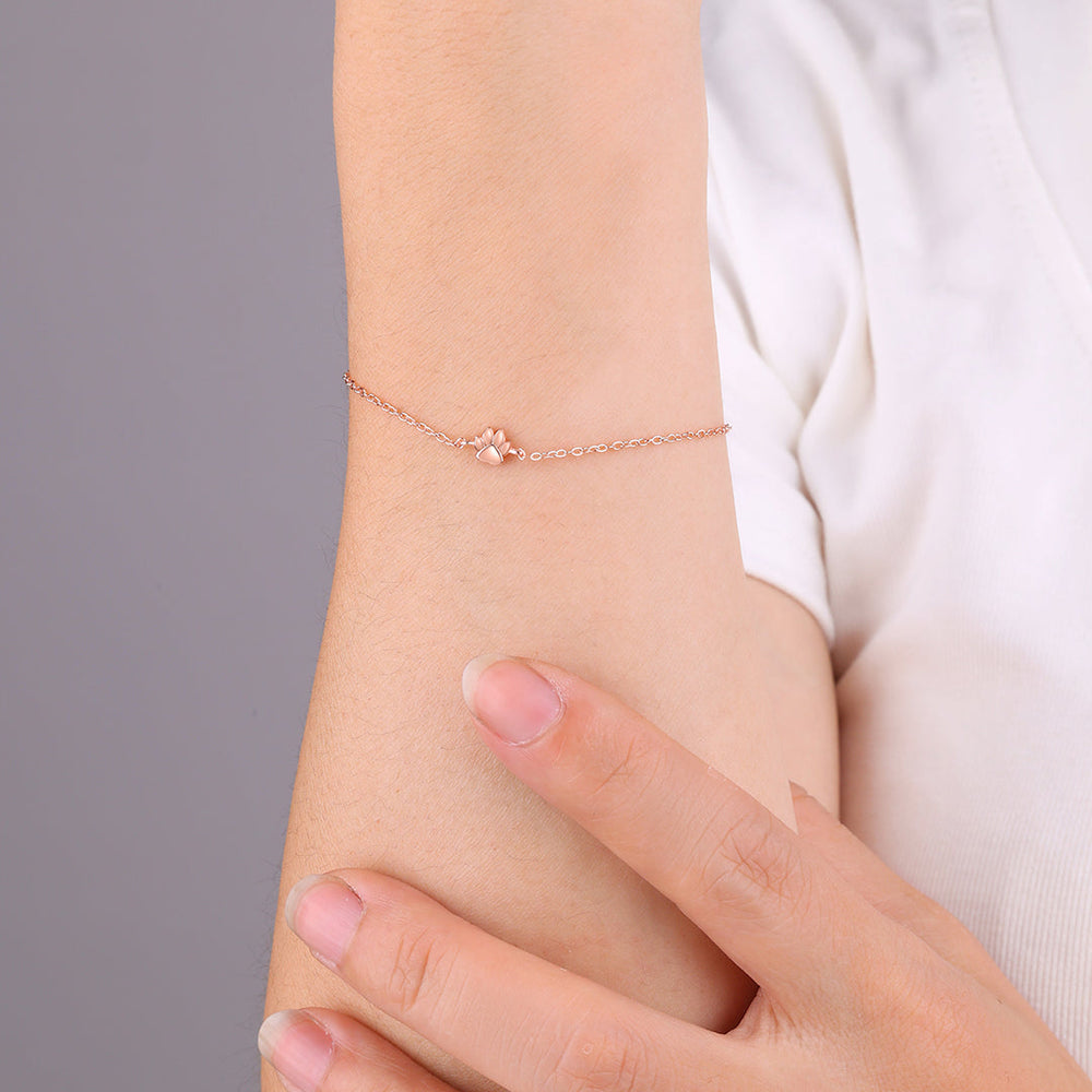 Armband med litet tassavtryck – bild 3