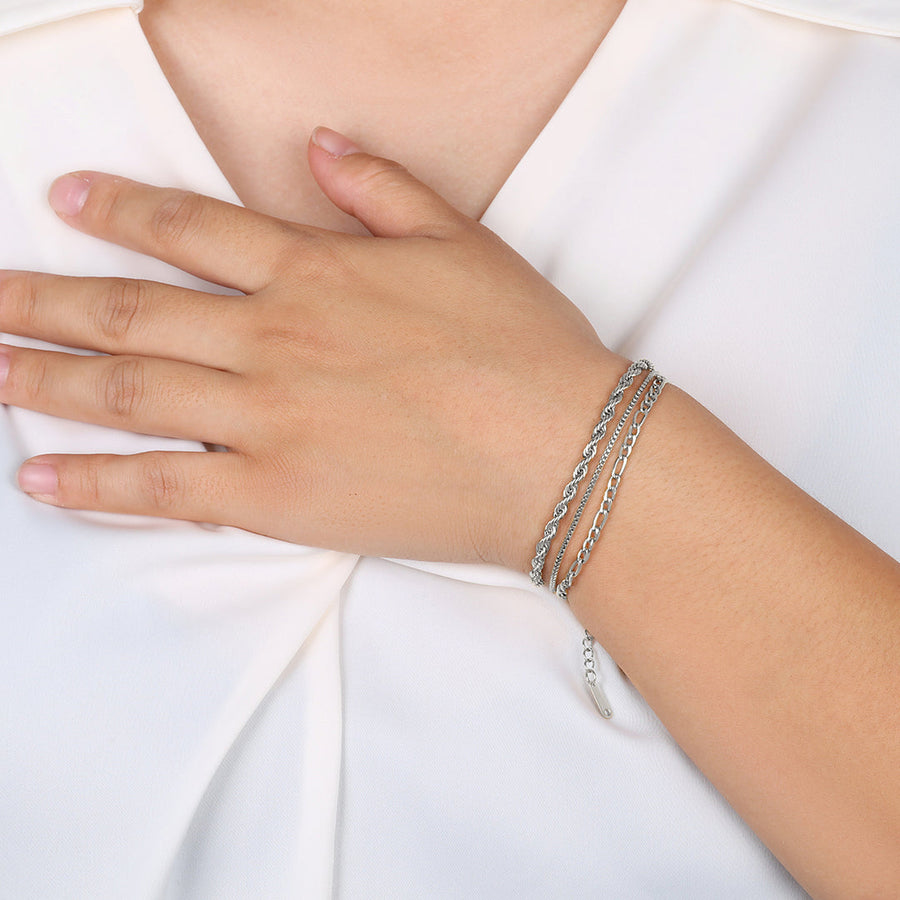 Essential armbånd i figarokjede