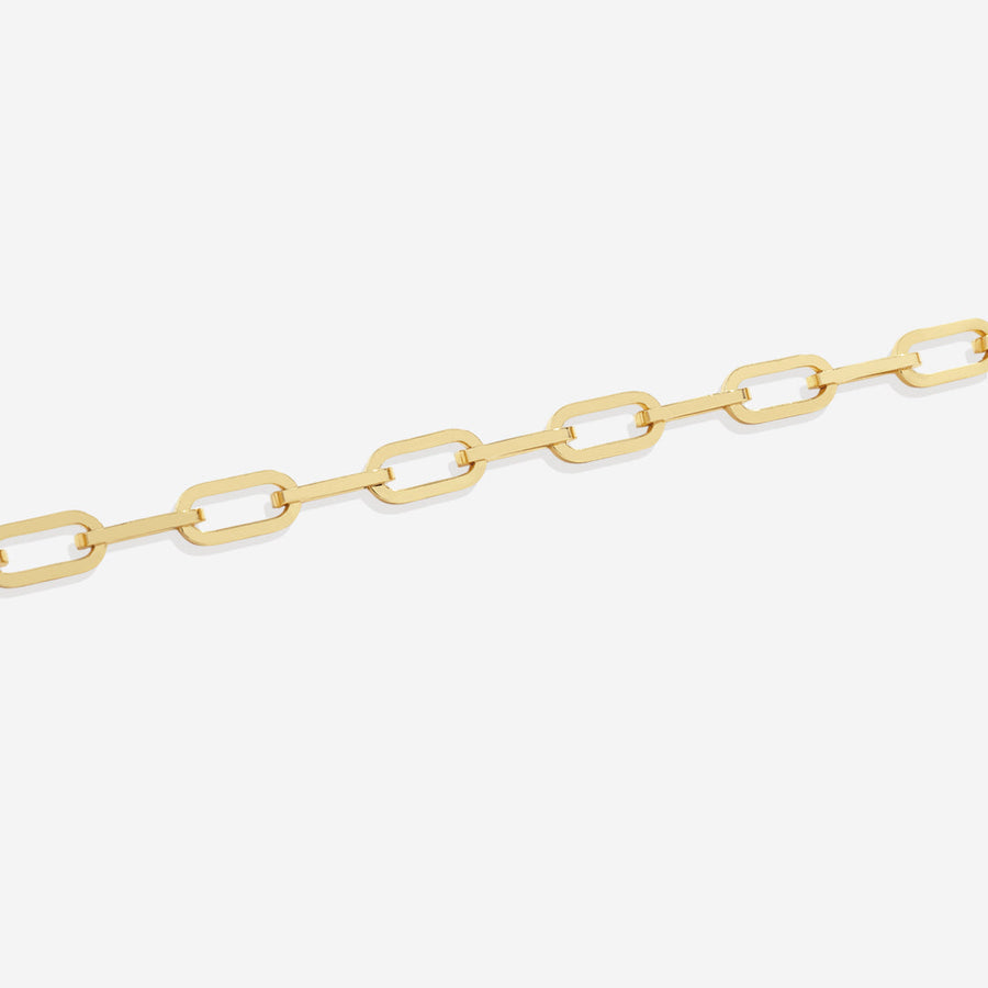 Armband med öppen gemkedja