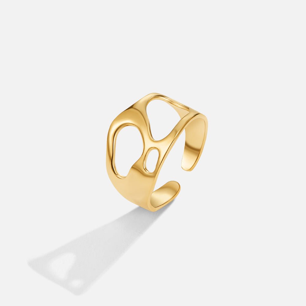 Dream justerbar genombruten ring guld – bild 4