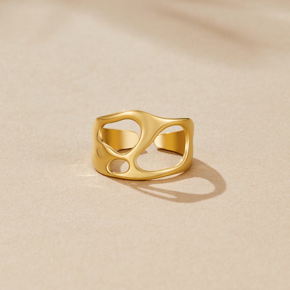 Dream justerbar genombruten ring guld