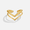 Harper lagdelt wrap-ring
