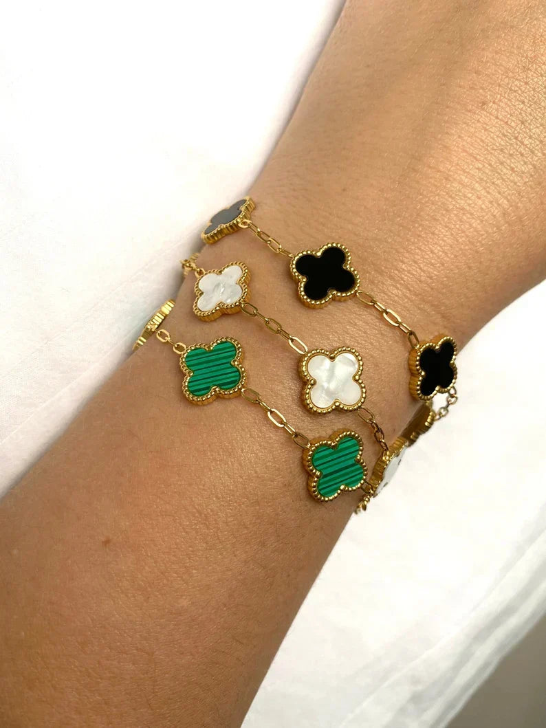 Klöverarmband