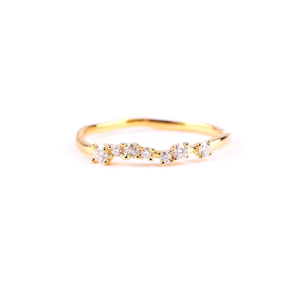 Shimmer diamantring