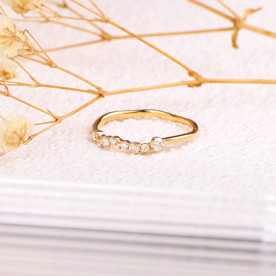 Shimmer diamantring