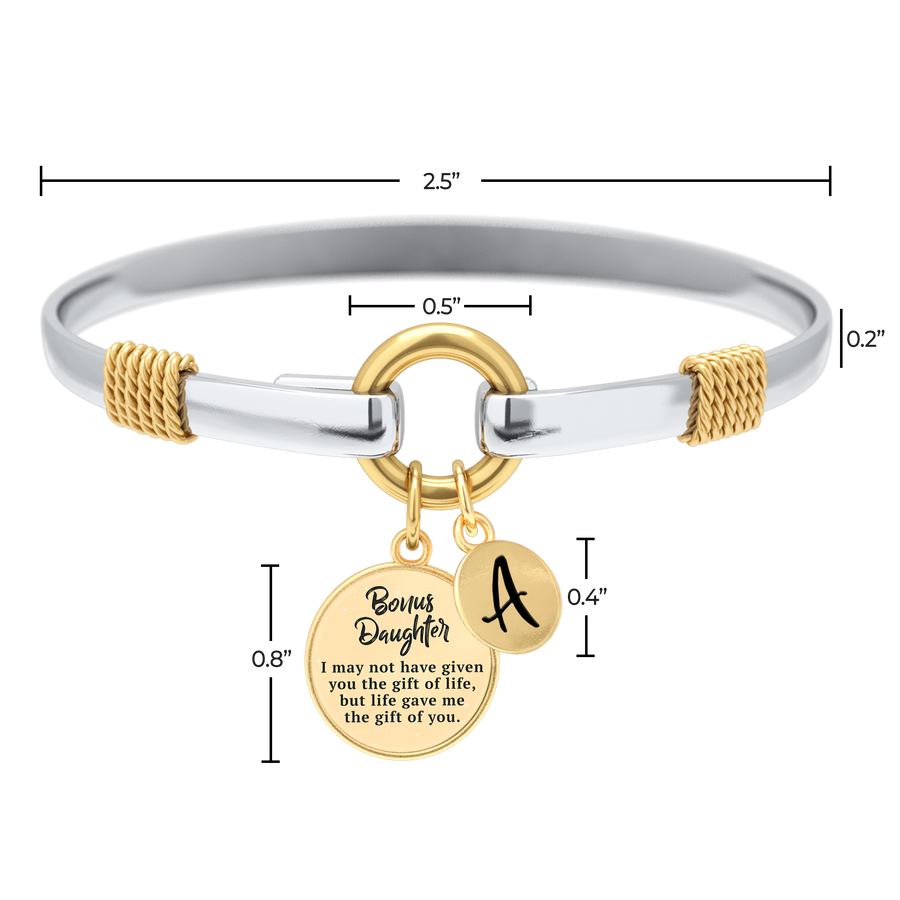 Personlig tofarget Bonus Daughter-armbånd – bilde 8