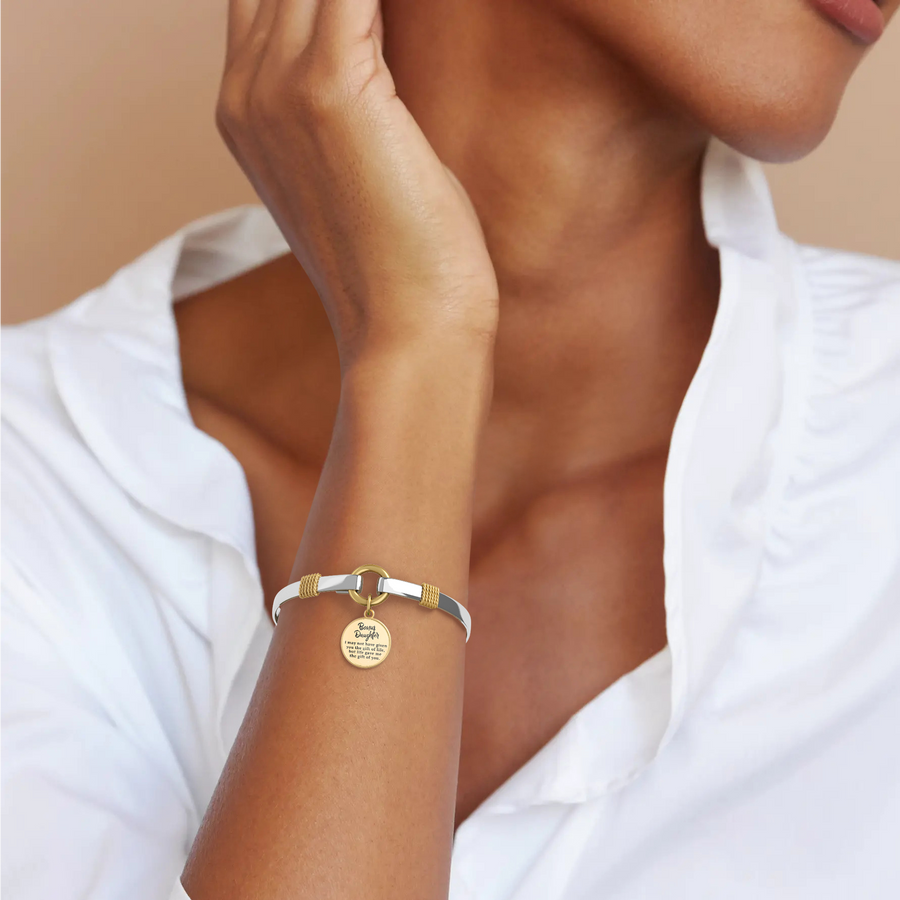 Personlig tofarget Bonus Daughter-armbånd – bilde 6