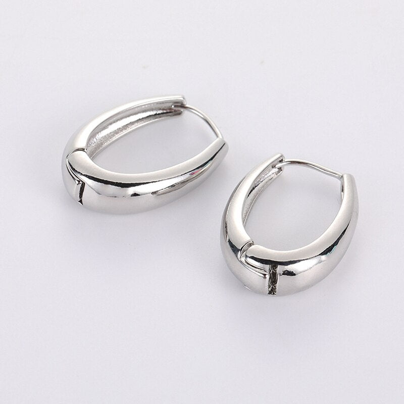 Classic örhängen i 925 sterlingsilver eller guldpläterade – bild 3