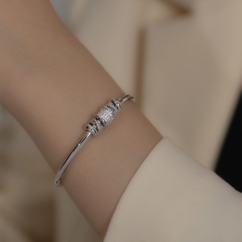 Lilium justerbart armbånd med glitrende steiner – bilde 6