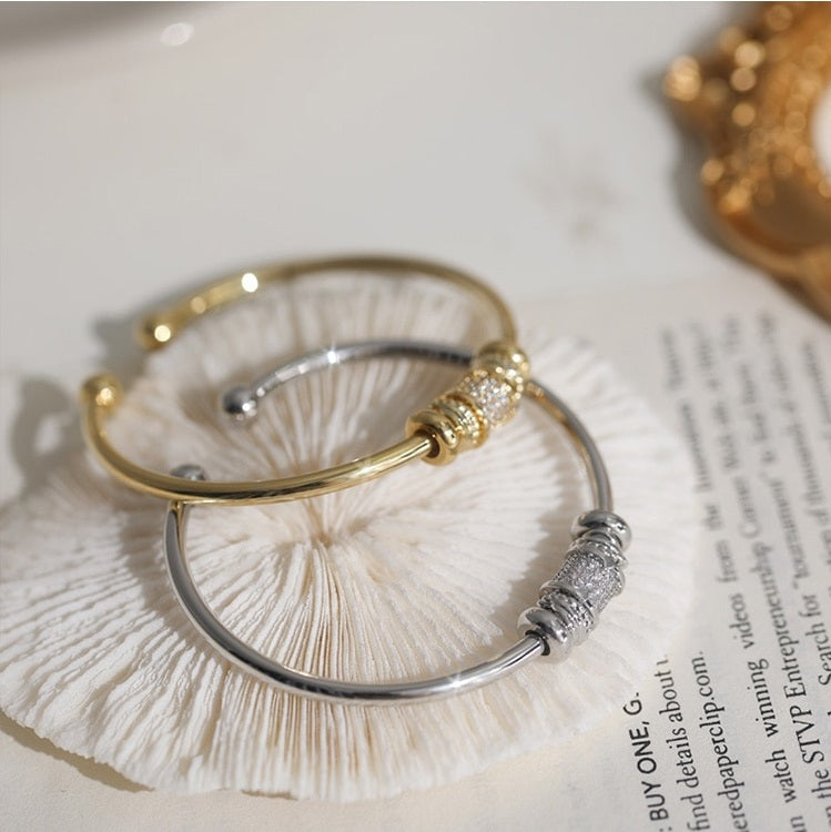 Lilium justerbart armbånd med glitrende steiner – bilde 8