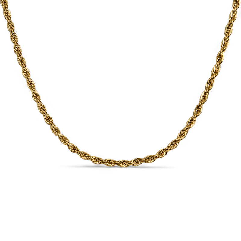 Collier chaîne corde 2 mm