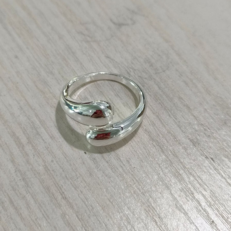 Lisa justerbar ring i 925 sterlingsilver eller guldpläterad – bild 4