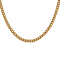 Collier chaîne cubaine 3 mm
