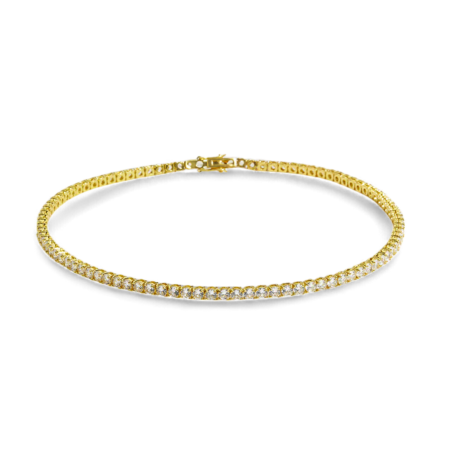 3mm Tennis Necklace