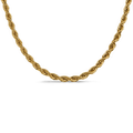 Collier chaîne corde 4 mm