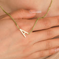 Collier initiale fin