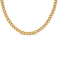 Collier chaîne cubaine 6 mm