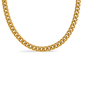 Collier chaîne cubaine 8 mm