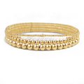 Ensemble de bracelets de perles au quotidien