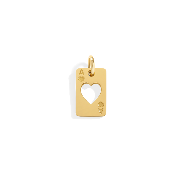Ace of Hearts Charm