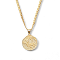 Collier médaille signe astrologique